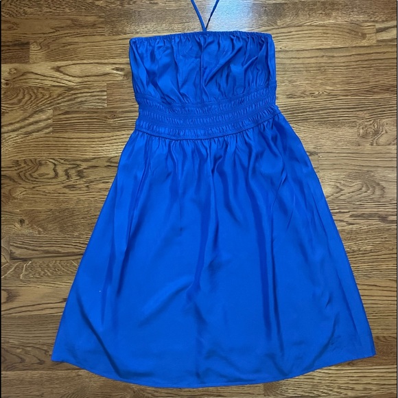 LOFT Dresses & Skirts - Loft Blue Strapless Dress, Size S